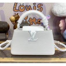 Louis Vuitton Capucines East-West Mini M23955-white