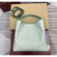 Gucci GG Emblem medium bucket bag GU815103-green
