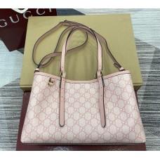 Gucci GG Emblem Medium tote bag GU815214--pink