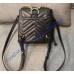GG Marmont Black matelassé backpack