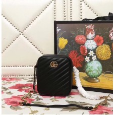 GG Marmont Mini Shoulder Bag Black