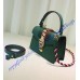 Sylvie Green Leather Mini Bag