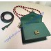 Sylvie Green Leather Mini Bag