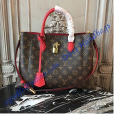 Monogram Canvas Flower Tote Coquelicot M43553 Monogram Canvas Flower Tote Coquelicot M43553