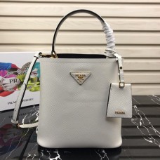 North South Double Bag White