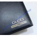 Leather Wallet With Gucci Logo Black