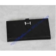 Hermes Bearn Gusset Wallet HW012 black