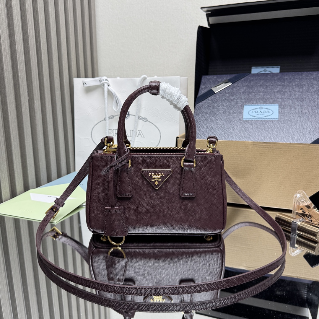 Prada-Galleria-Saffiano-Leather-Mini-Tote-Shoulder-Bag-Burgundy-1BA916-21x12x8CM
