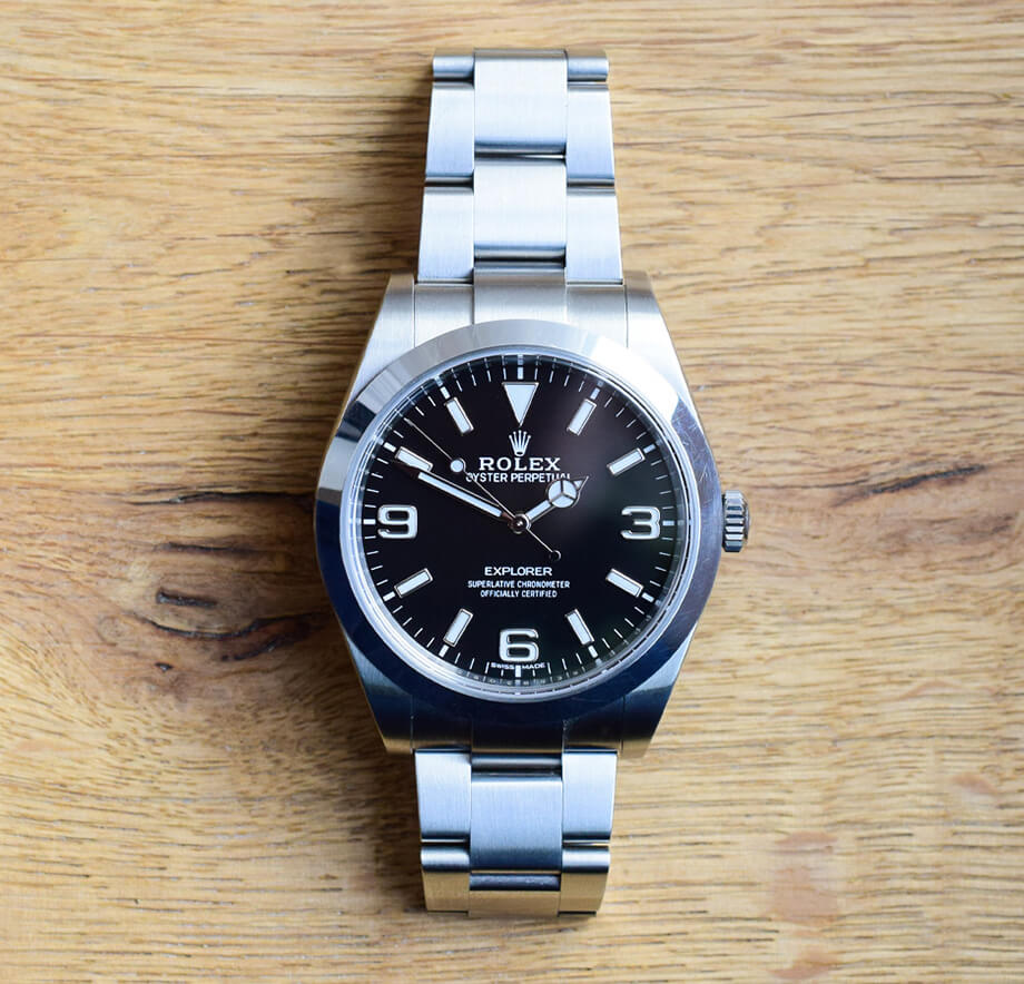 Best Rolex Replica Explorer 214270 39MM Black