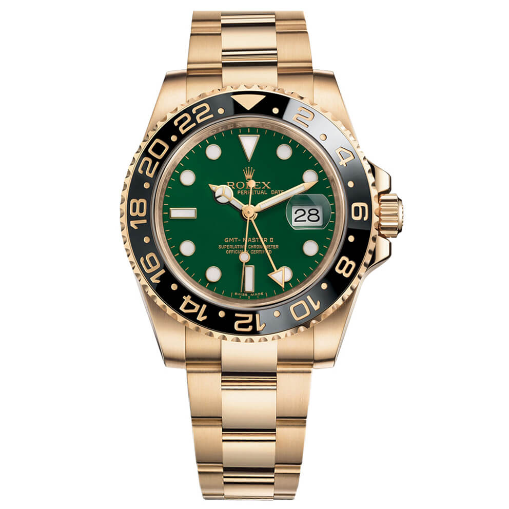 Rolex Replica GMT-Master II 116718GSO 40mm Green Dial