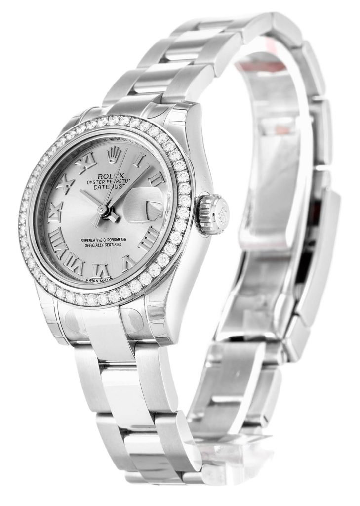 Rolex Replica Ladies-Datejust 178240 Silver Dial